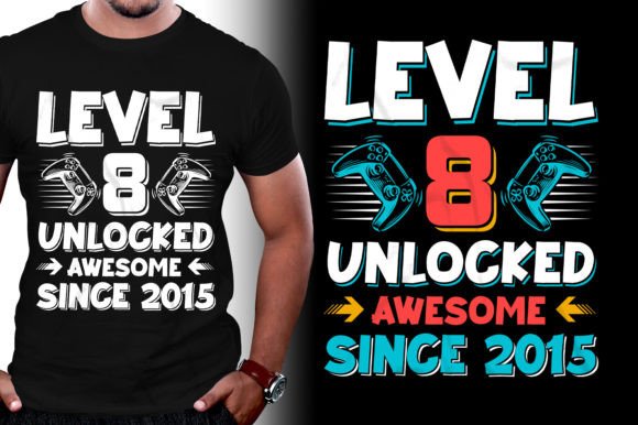 Download Level 8 Unlocked Awesome Since 2015 - Premium Resources